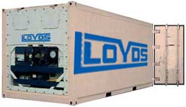 20' Refrigerated Container